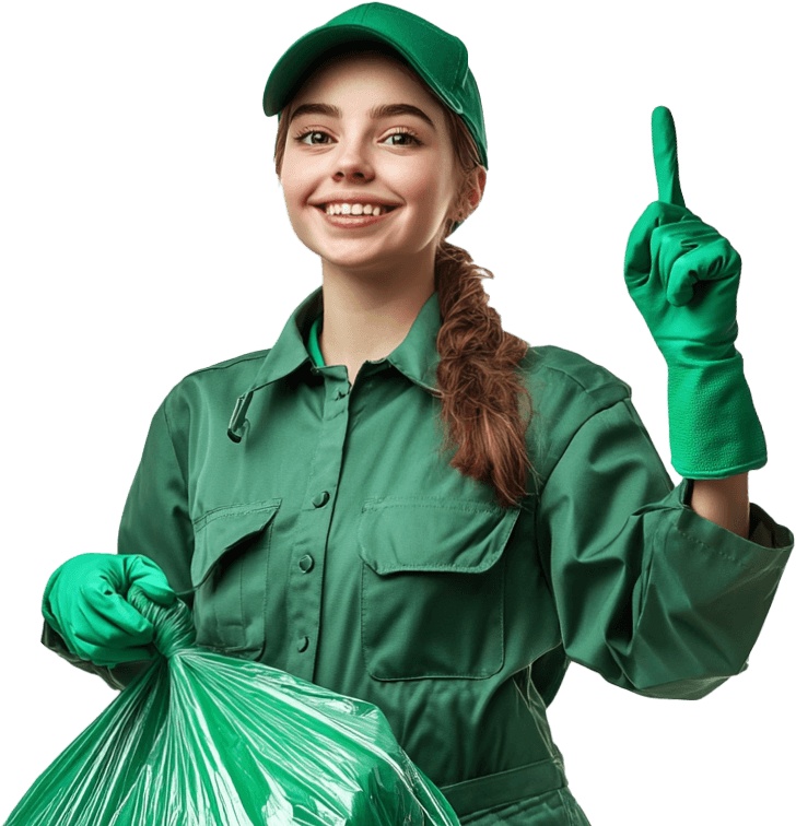 Сотрудница Maxsus Trash